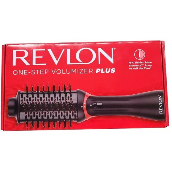 REVLON One Step Volumizer PLUS Hair Dryer and Styler Less Damage (Black) - Picture 6 of 8